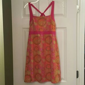 SOYBU size M strappy colorful athletic mini-dress